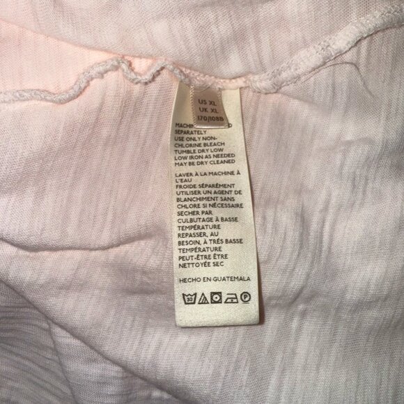 We The Free Women's Arden Long Oversize Sleeve T-Shirt - Dreamt Kiss Sz XL NWT - Picture 11 of 13